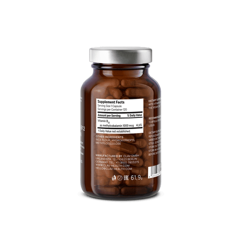 Vitamin B12 1000mcg Methylcobalamin Supplement