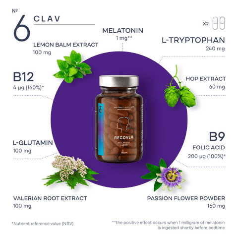 Recover Melatonin Sleep Aid SupplementRecover Melatonin Sleep Aid Supplement