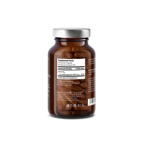 Vitamin B12 1000mcg Methylcobalamin Supplement