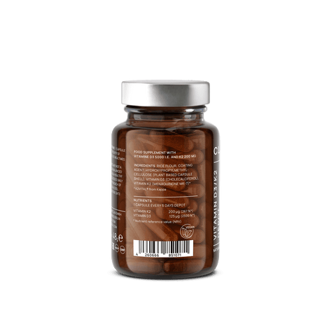 Vitamin D3 K2 | with 5000 I.U. D3 + 200mcg K2