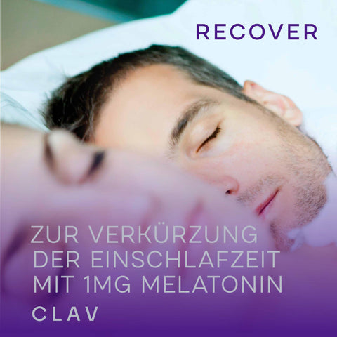 Recover Melatonin Sleep Aid Supplement