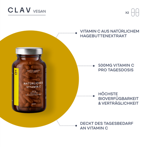 Natürliches Vitamin C hochdosiert kaufen